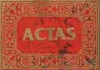 Libro de actas.