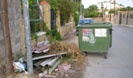Basura por las calles deMasías.