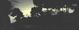 Masías de noche.