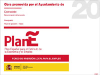 Cartel del Plan E.