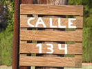 Se&ntildealización de calle.