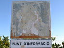 letrero oxidado.