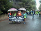 Manifestación de escolares.