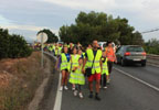 Manifestación de escolares.
