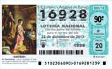 Décimo de lotería.