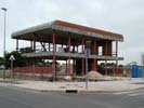 El cedntro social en obras.
