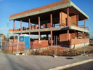 El centro social en obras.