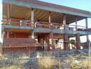 El centro social en obras.