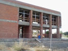 El centro social en obras.