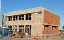 El centro social en obras.