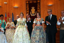 Presentación de las Falleras Mayores de Moncada 2015.