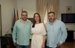 Vicent Conejero, Amparo Orts y Francisco Manuel García.