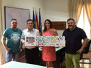 Presentación de las fiestas en el Ayuntamiento de Moncada.