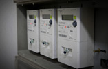 Contadores inteligentes de electricidad.