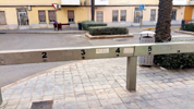 Base de bicicletas de alquiler.