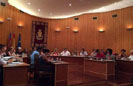 Pleno del Ayuntamiento de moncada.