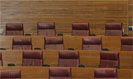 Salón de actos de la Facultad de Derecho de Valencia.