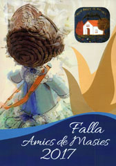 Portada del llibret de la falla Masies 2017