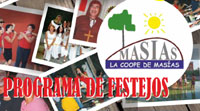 Portada libro de las fiestas de La Cooperativa de Masías 2017.