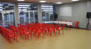 Sala multiusos del centro social.