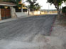 Asfaltado de la calle 155.