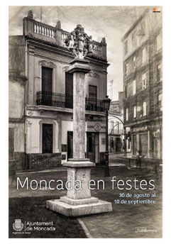 Portada del libro de fiestas Moncada 2018.