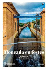 Portada del libro de las fiestas de Moncada 2019.