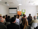 Reunión de AEMON y comerciantes Moncada.