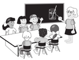 Dibujo de escuela.
