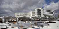 Hospital de campaña.