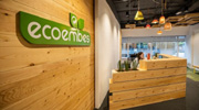 Recepción de la sede de Ecoembes.