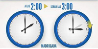 Cambio de hora.