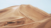 Duna de arena.