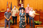 Reunión en Ayuntamiento de Moncada.