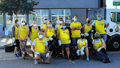 Voluntarios para el Día Internacional de la Limpieza.