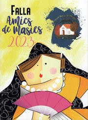 Portada llibret falla Amics de Masís2020.