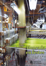 Portada del libro de las fiestas de Moncada 2022.