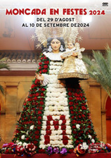 Portada del libro de las fiestas de Moncada 2022.