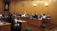 Pleno municipal.