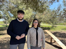 Alvaro Gonzalvo y Valentina Cortegoso.